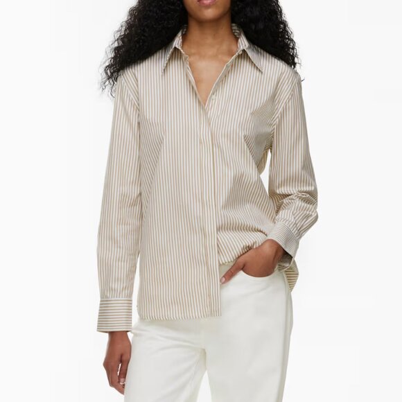 Babton New Essential Relaxed Poplin Shirt - Picture 1 of 7